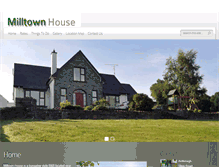 Tablet Screenshot of milltownhousebandb.com